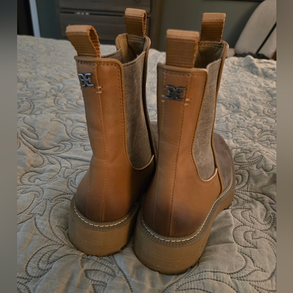 Sam Edelman Laguna Chelsea Leather Boots Women's Size 8 - Picture 4 of 6